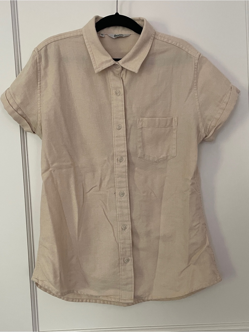 Bridge & Burn Women’s Short Sleeve Button-Up Shirt Size XS